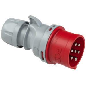 Портативний роз’єм PCE 16A 5P 400V 7h IP44 017-6V
