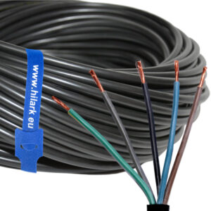 Кабель H05VV-F OWY 5×2,5 мм 1м