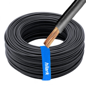 Кабель для установки 1x10mm2 H07V-K LgY лінія класу 5 чорний 1m