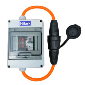 Продовжувач з захисником, гумовий H07BQ-F 3×2,5mm2 помаранчевий 3m