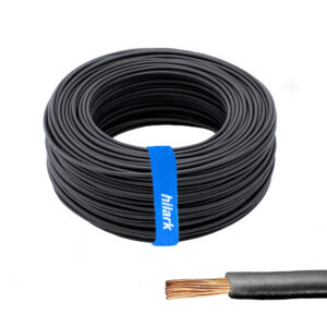 Кабель для установки 1×1,5mm2 H07V-K LgY лінія класу 5 чорний 100м