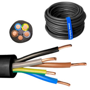 Наземний кабель YKY 5x10mm2 NYY-J 1m