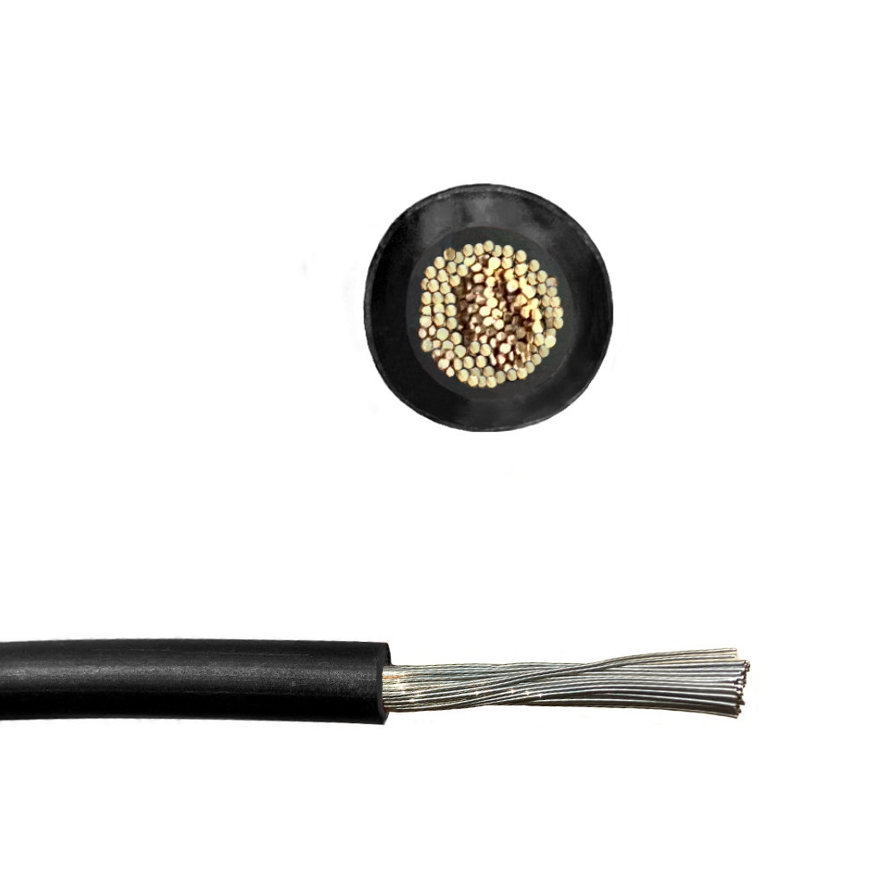 Сонячний фотоелектричний кабель чорний 1x4mm2 50м - obrazek 2