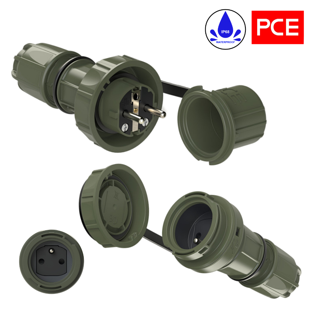 Гумовий продовжувач H07RN-F 3x4mm2 сертифікований для армії 30м - obrazek 2
