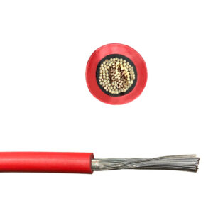 Сонячний фотоелектричний кабель червоний 1x4mm2 50м