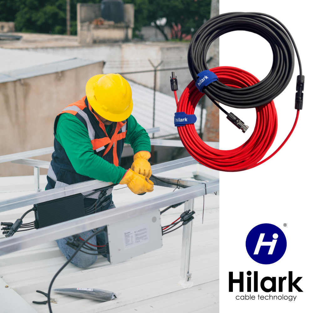 Комплект сонячних фотовольт-продовжувачів MC4 для панелей 1x4mm2 5м - obrazek 2
