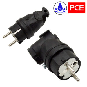 Плюс PCE 16A IP44 05821-s гумовий кутовий