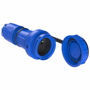 Портативний розетка NAUTILUS 230V з болем IP68 20241-B + кришка
