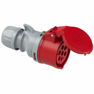 Портативний роз’єм PCE 16A 7P 400V 6h IP44 217-6V