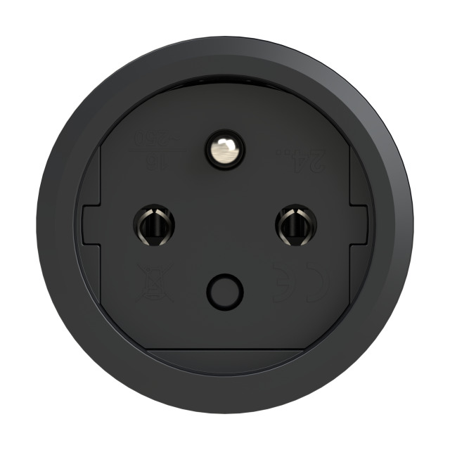 Гумовий розетка з клапаном PCE 16A 230V IP54 2411-ssw - obrazek 2
