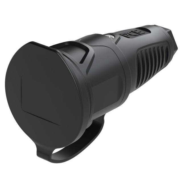 Гумовий розетка з клапаном PCE 16A 230V IP54 2411-ssw