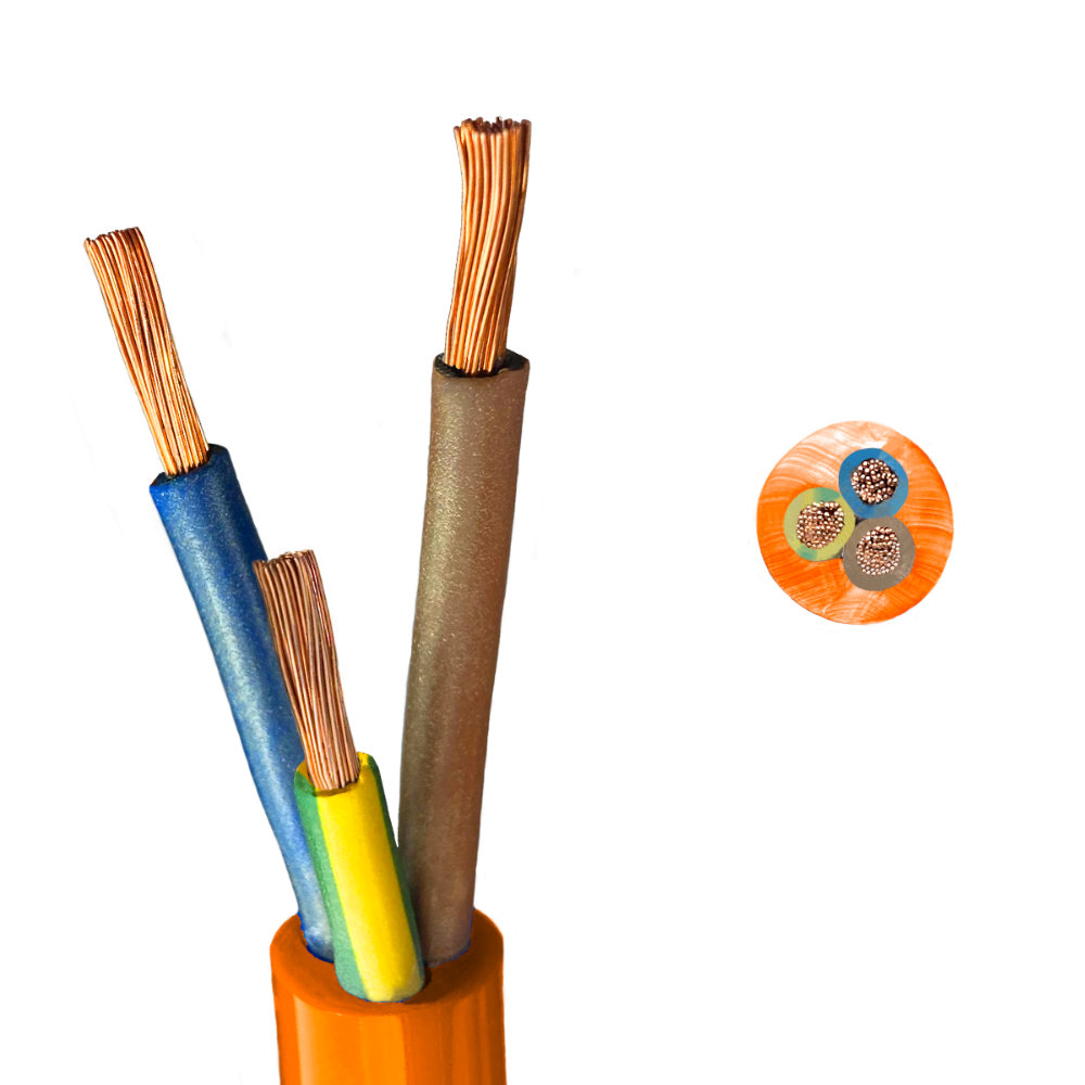 Кабель PUR H07BQ-F 3x2,5 мм2 1м - obrazek 3