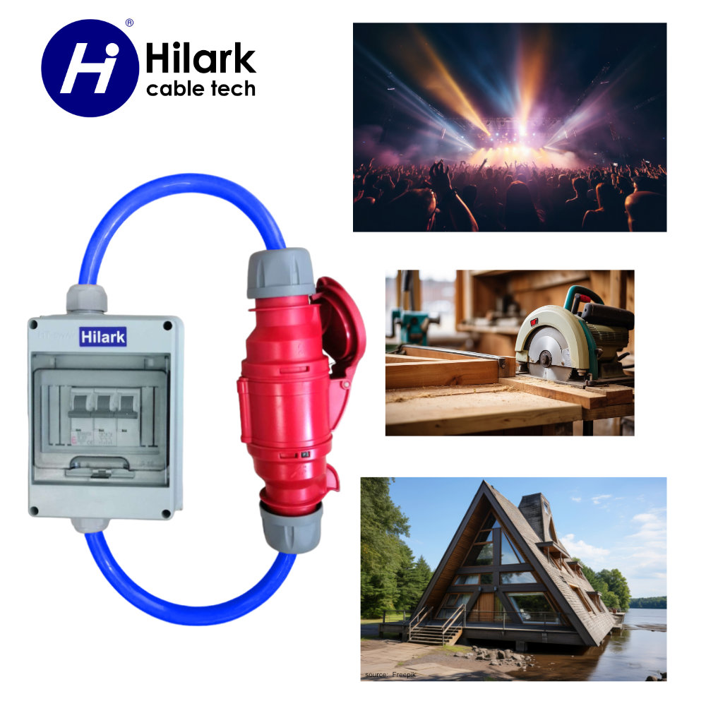 Продовжувач сили з захистом двигуна H07BQ-F 5x2,5mm2 1m - obrazek 3