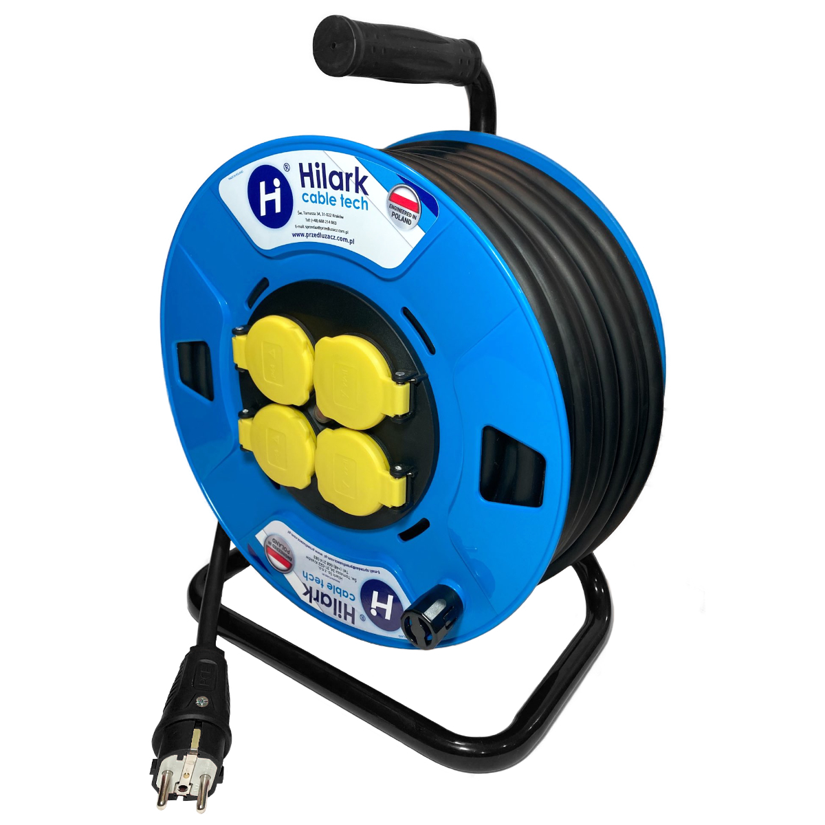 Гумовий продовжувач OW H05RR-F 3x1,5 50м, барабан - obrazek 7