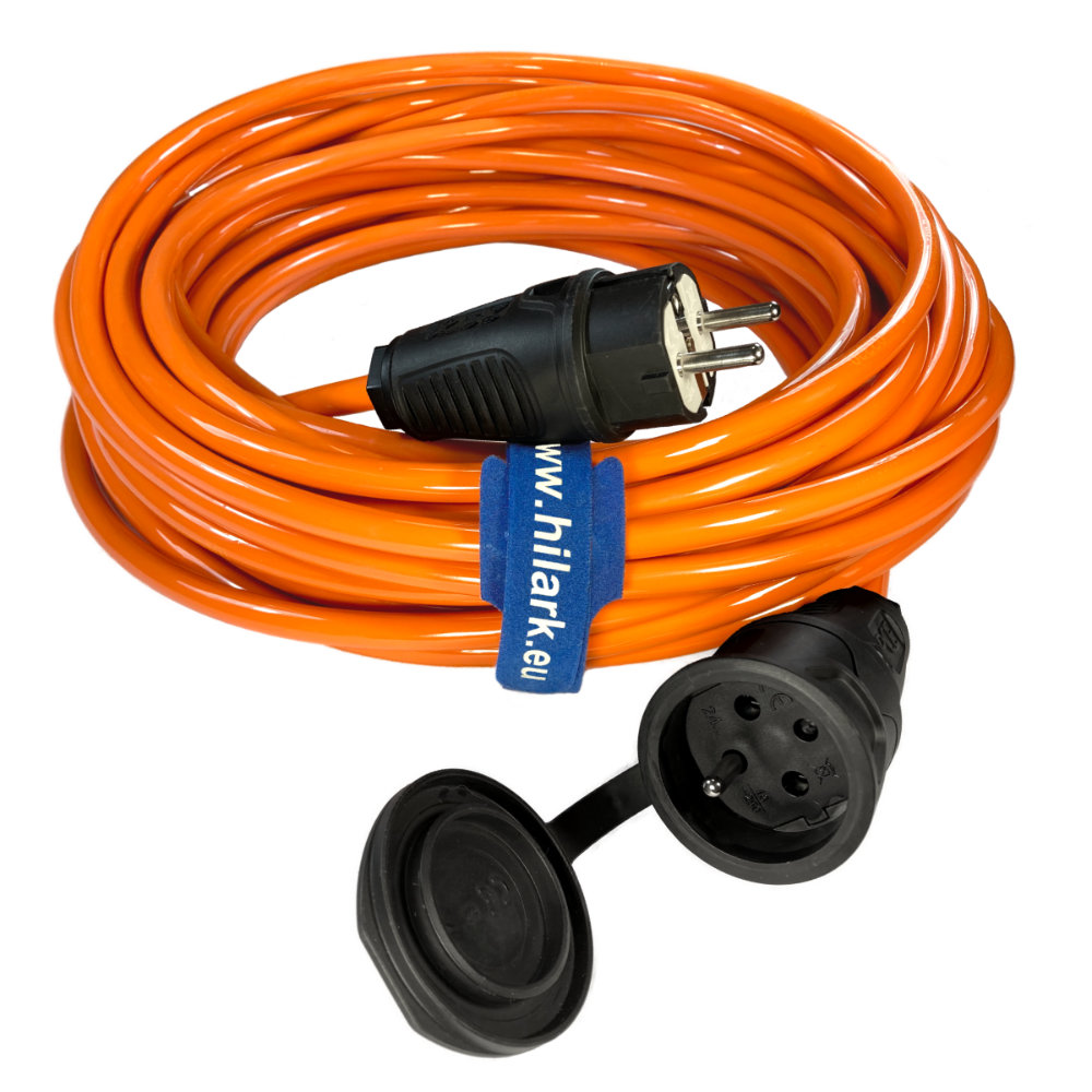 Поліуретановий продовжувач H07BQ-F 3g2,5mm 2 оранжевий - 1m - obrazek 4