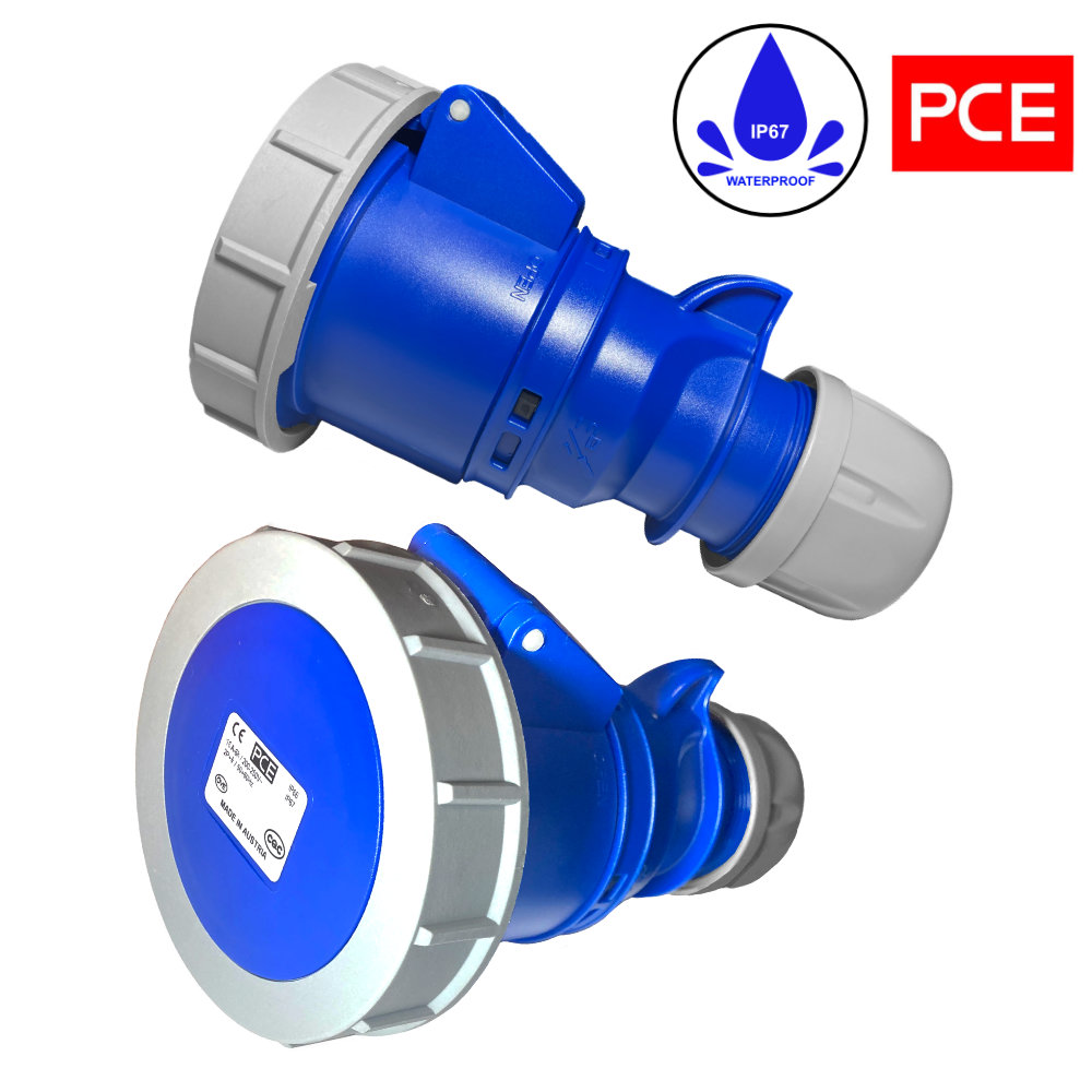 PCE16A розетка, серія 2132-6, кемпінг, IP67 - obrazek 3