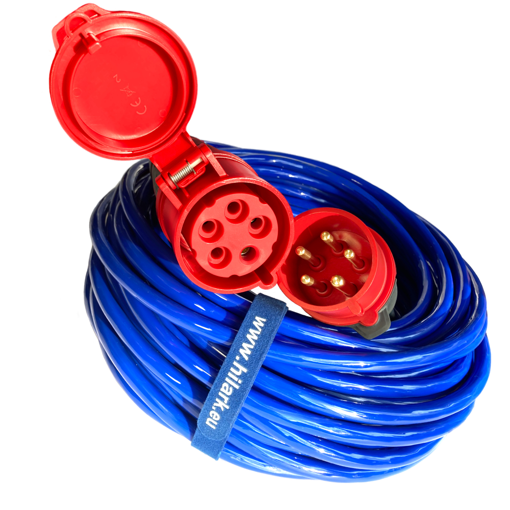Продовжувач сили H07BQ-F 5x2,5 16A PUR 1m - obrazek 3