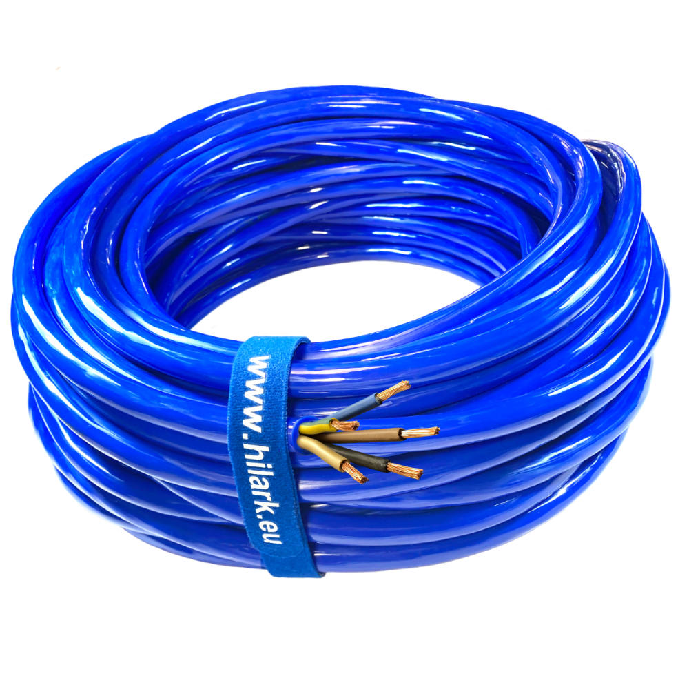 Кабель PUR H07BQ-F 5x2,5 мм2 1м - obrazek 4
