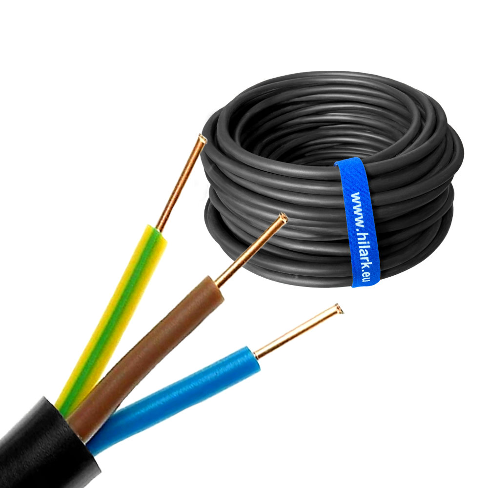 Наземний кабель YKY 3x2,5mm2 NYY-J 200m - obrazek 4