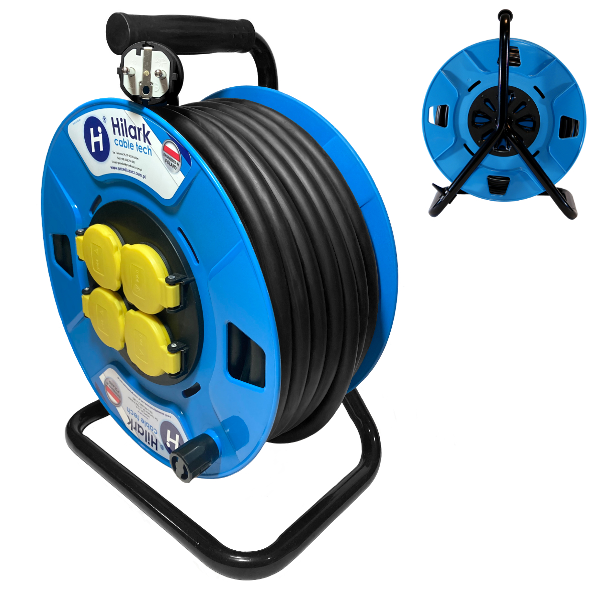 Гумовий продовжувач OW H05RR-F 3x1,5 50м, барабан - obrazek 5