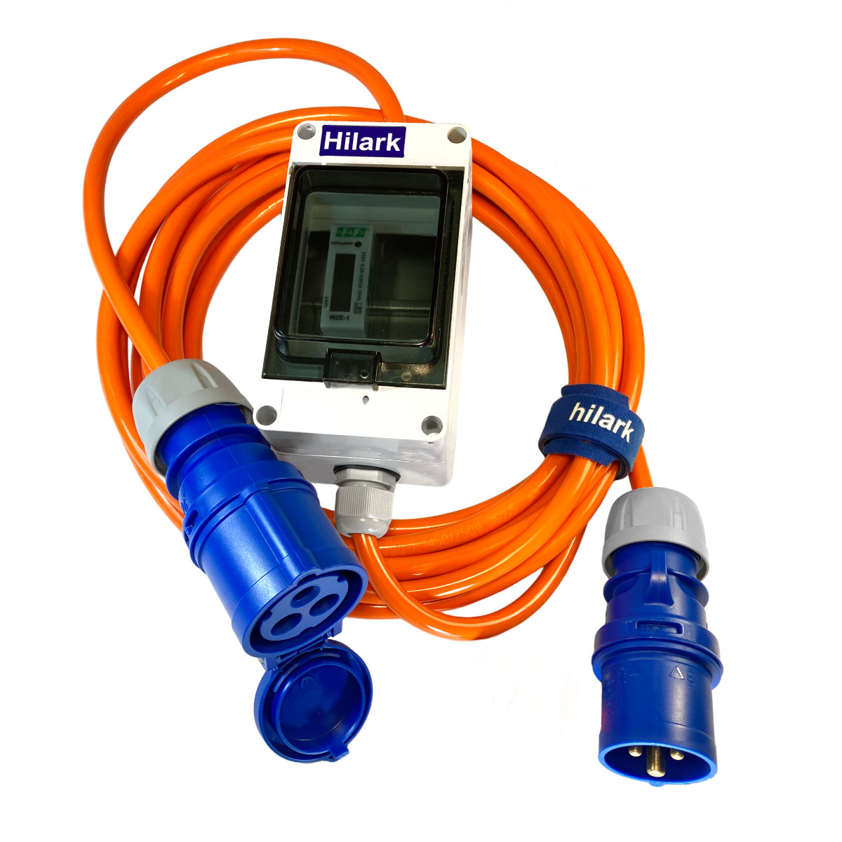 Продовжувач для кампера з лічильником H07BQ-F 3x2,5mm2 помаранчевий 3m - obrazek 5