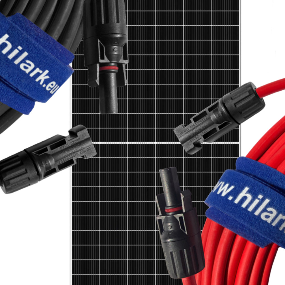 Комплект сонячних фотовольт-продовжувачів MC4 для панелей 1x4mm2 5м - obrazek 6