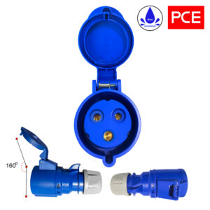 Портативний гніздо PCE 32A 3P 6h IP44 223-6 camping