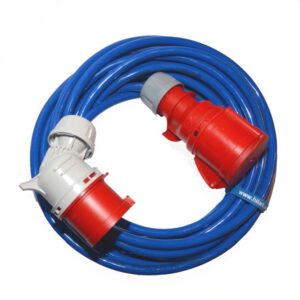 Потужний розширювач 2м H07BQ-F 5×2,5 мм кутовий розетка 16A 400V IP44