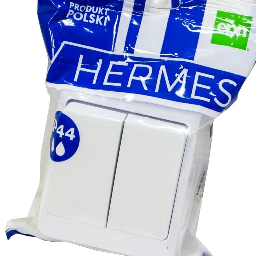 HERMES IP44 вимикач настійний герметичний світильник білий EPN - obrazek 5